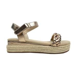NEW YOSI SAMRA kids miss april wedge sandal in bronze